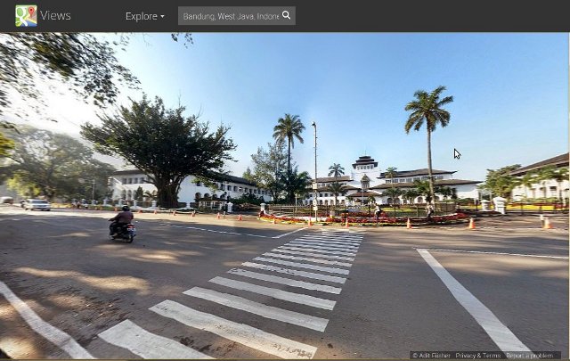 Keliling Jawa dan Bali Yuk! dengan Google Street View