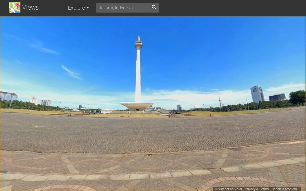 Keliling Jawa dan Bali Yuk! dengan Google Street View