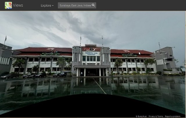 Keliling Jawa dan Bali Yuk! dengan Google Street View