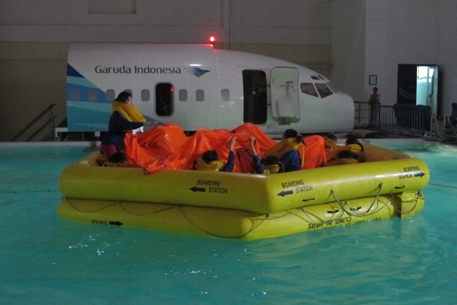 Mengintip Tempat Latihan Pramugari Garuda Indonesia