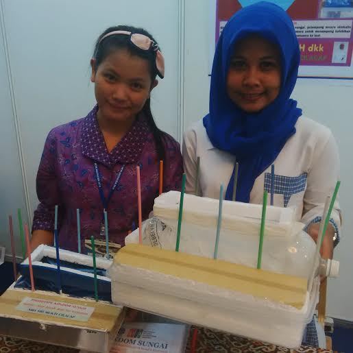 Kondom Sungai, Solusi Siswi SMA Cilacap Atasi Banjir Kiriman