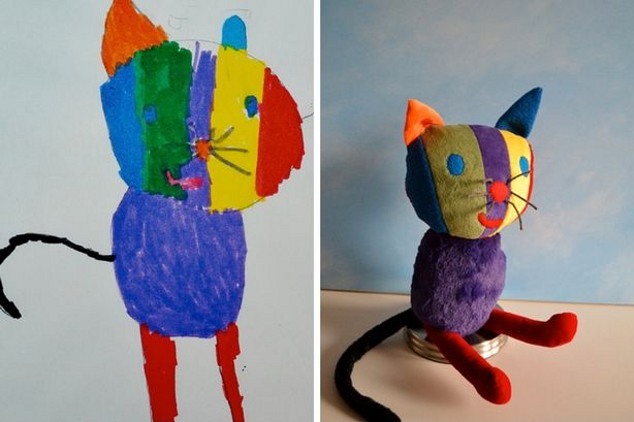 'Child's Own', Ketika Gambar Anak-anak Dijadikan Boneka Sungguhan 