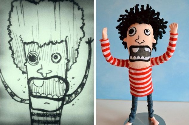 'Child's Own', Ketika Gambar Anak-anak Dijadikan Boneka Sungguhan 