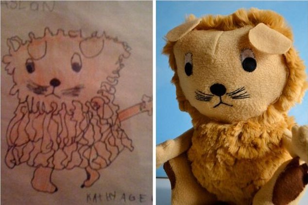 'Child's Own', Ketika Gambar Anak-anak Dijadikan Boneka Sungguhan 