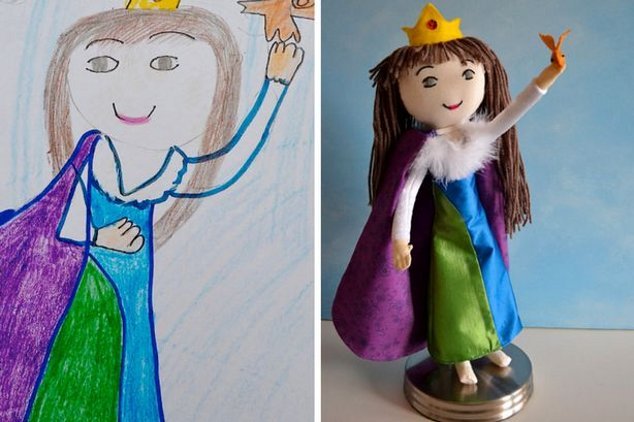 'Child's Own', Ketika Gambar Anak-anak Dijadikan Boneka Sungguhan 