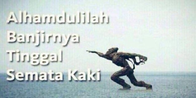 MEME KOCAK BANJIR JAKARTA