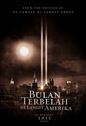 Bulan Terbelah di Langit Amerika
