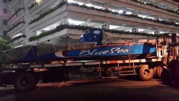 &#91;JAKSA KOPLAK&#93; Kapal Pembawa 860 Kg Sabu Itu 'Parkir' di Kantor Wali Kota Jakbar