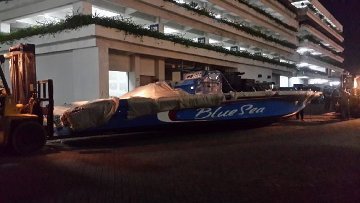 &#91;JAKSA KOPLAK&#93; Kapal Pembawa 860 Kg Sabu Itu 'Parkir' di Kantor Wali Kota Jakbar