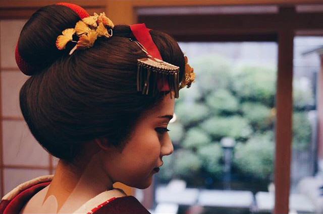 BCL jadi geisha di Jepang