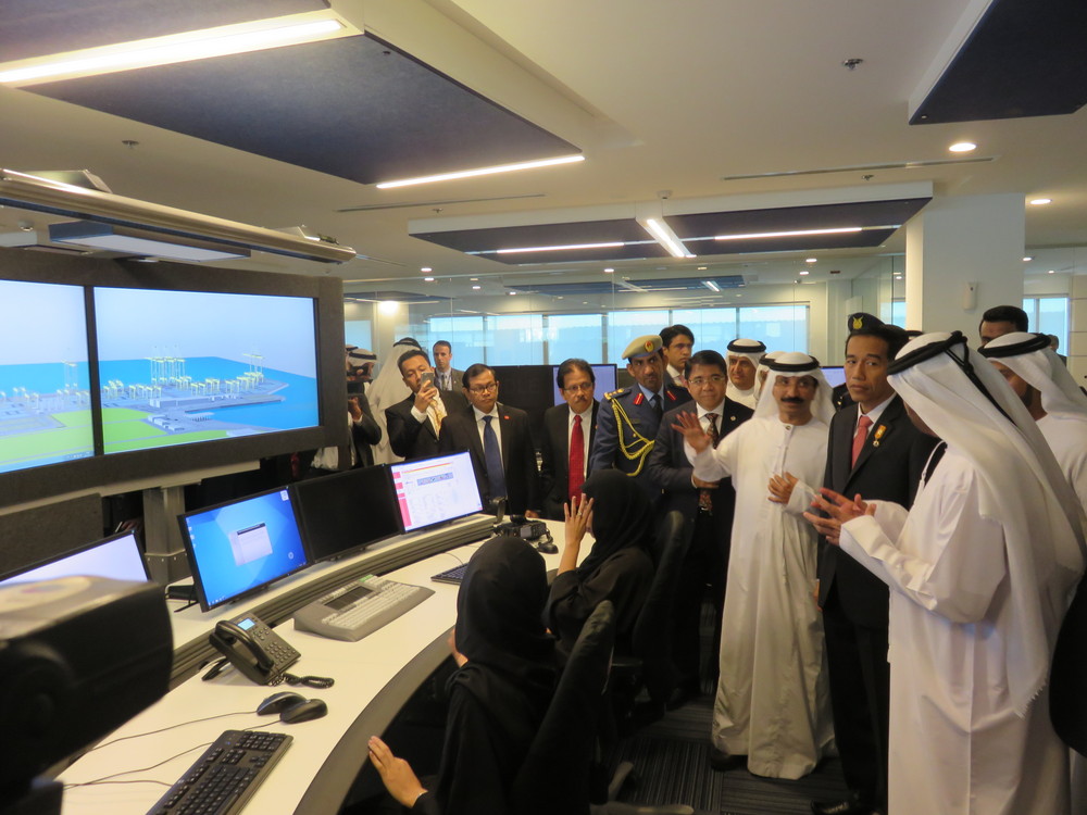 Presiden Jokowi Ingin Pelabuhan RI Tiru Dubai, 20% Lebih Efisien