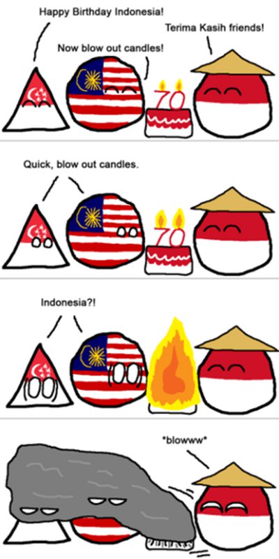 Kumpulan MEME lucu Netizen Singapore tentang kabut asap yang bikin ngakak gan...