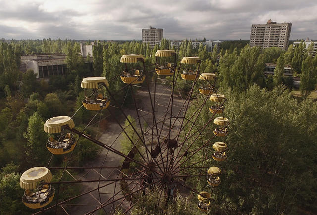 Penampakan Chernobyl, Peninggalan Tragedi Nuklir yang Kini Menjadi 'Kota Hantu' 