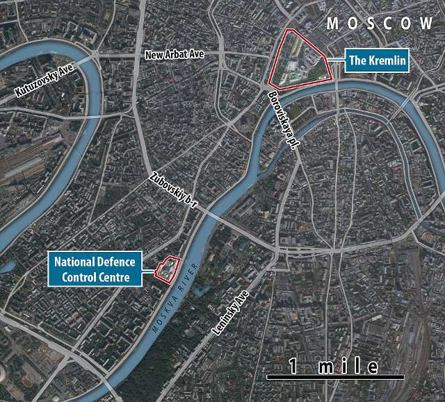 Mengintip Pusat Komando Rusia yang Bombardir ISIS