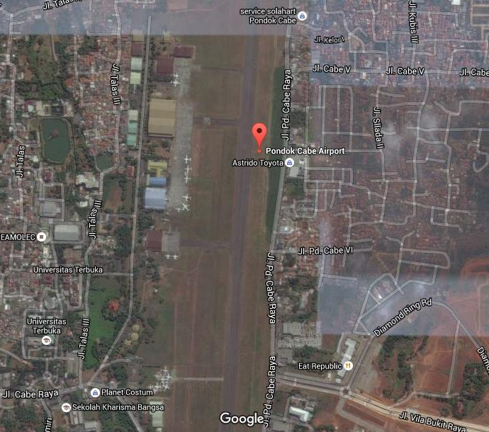 Setelah Bandara Halim, Bandara Pondok Cabe kini ikut dikomersialkan !