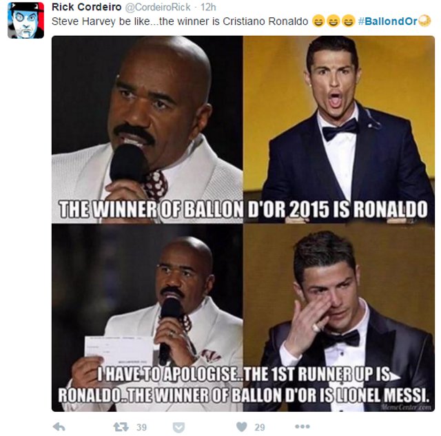 Messi Juara Ballon d'Or 2015, Meme nya Udah Keluar aja! &#91;NGAKAK MAKSIMAL&#93;