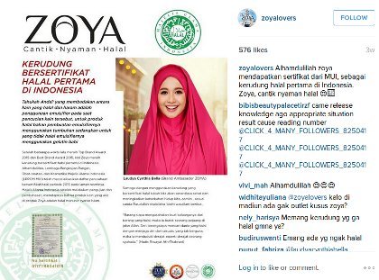 Heboh JILBAB BERLABEL HALAL, Ini Reaksi Para Netizen