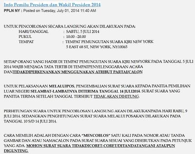 &#91;KUBU JKWJK PANIK&#93; Sosialisasi 'Coblos Satu Kali', Netralitas KPU Bisa Dipertanyakan
