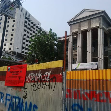 Pembangunan Gedung Pengadilan Disegel Ahok karena Pakai IMB Palsu 