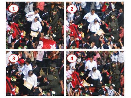 &#91;Untung Bukan Bom Surat&#93; Ada &quot;Insiden&quot; Warga Sodorkan Amplop Coklat Ke Jokowi JK 