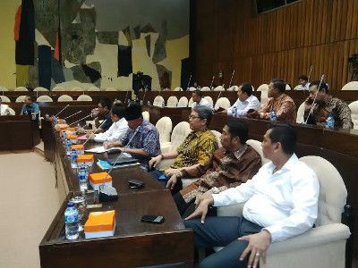 Pimpinan DPRD DKI dari KMP Datangi DPR Konsultasikan Pelantikan Ahok 