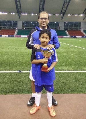 (CADAS) Abdurrahman Iwan, Bocah Indonesia Pencetak 42 Gol di Liga Junior Qatar