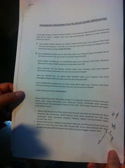 Ini Isi Perjanjian Paket Pimpinan MPR antara PPP dan Koalisi Indonesia Hebat