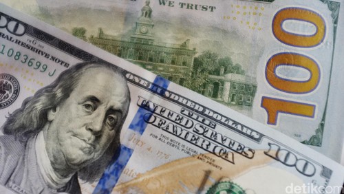 Dolar AS Merosot ke Rp 13.386