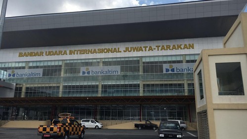 Begini Wajah Lama Bandara Internasional Juwata Sebelum dan Sesudah Dipercantik