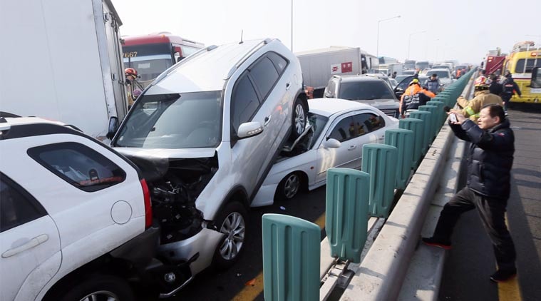 Tabrakan beruntun incheon, korsel