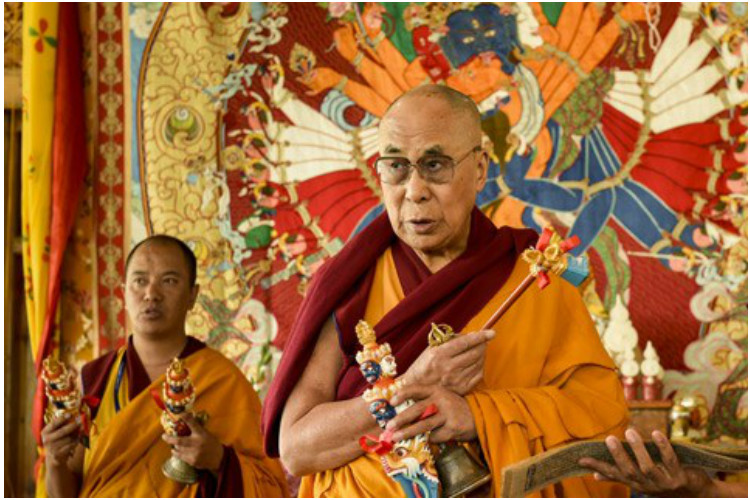 Dalai Lama membuka perayaan Kalachakra di Bodhgaya, India