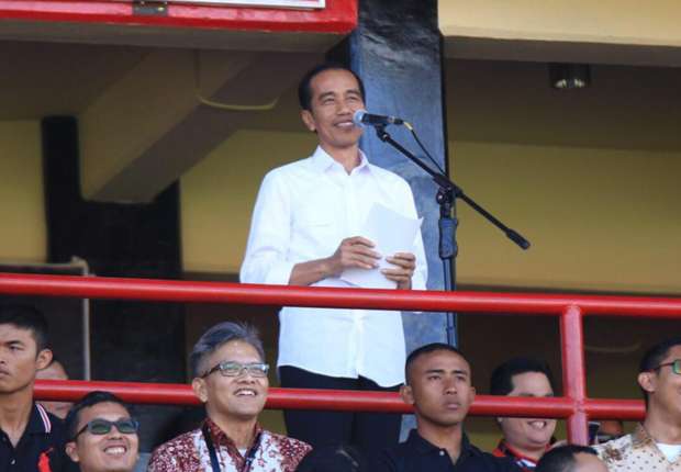 Presiden Joko Widodo Heran Indonesia Ada Di Peringkat 171 FIFA