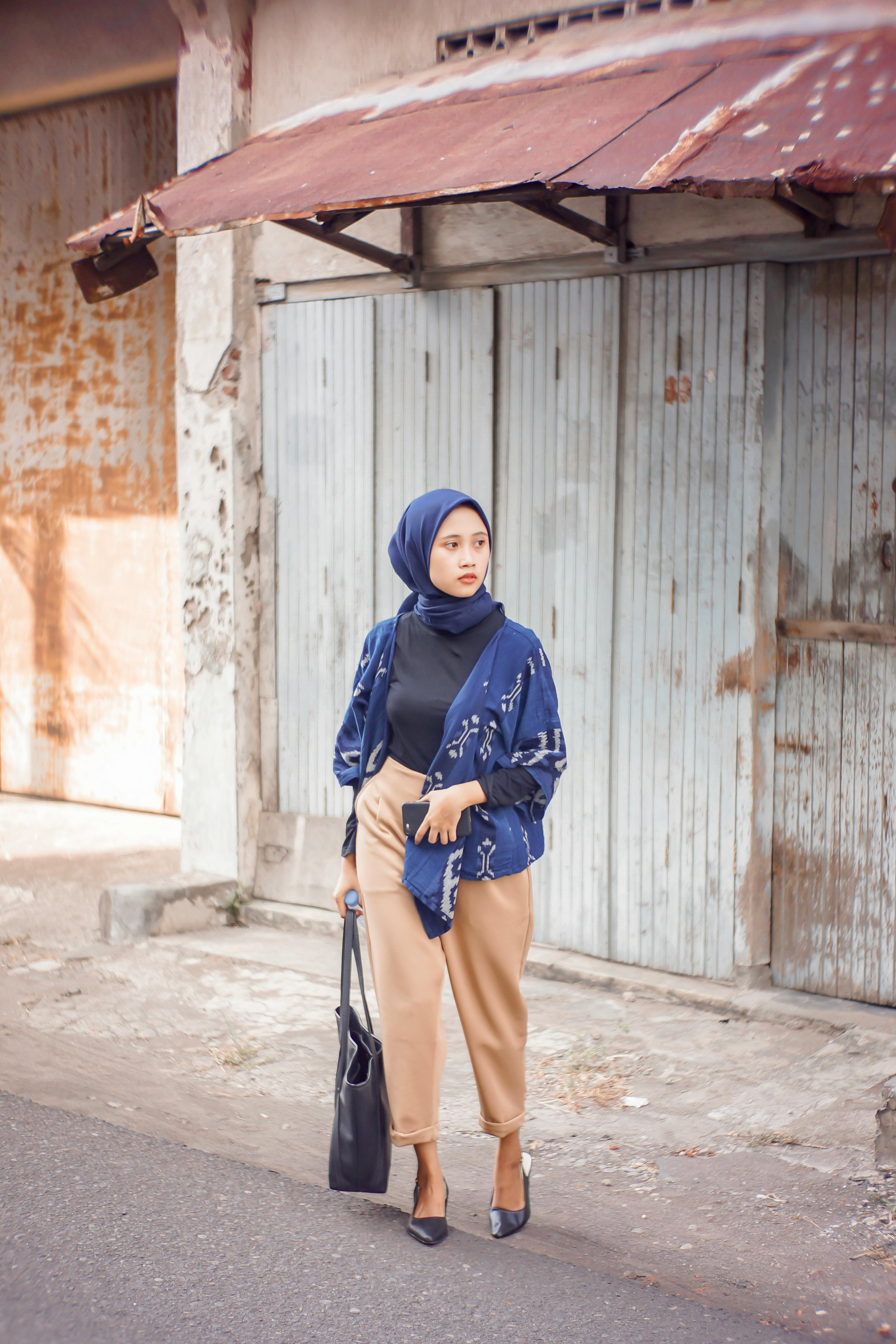 wah ini style celana untuk sista hijabers di tahun 2020 