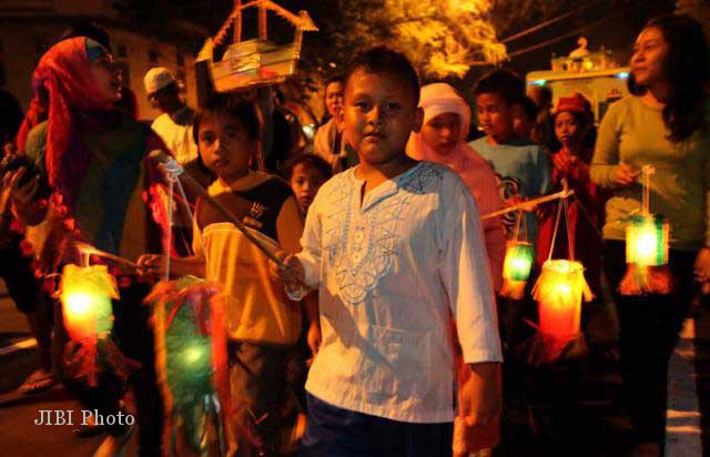 Suasana Idul Fitri (Natal juga sama) di Kampung Ane Gan, Jayapura - Papua 