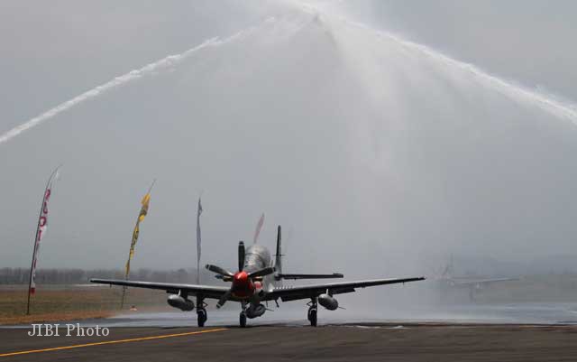 Super Tucano Gatotkaca Indonesia Tiba Siang Ini