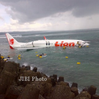&#91;UPDATE&#93; Ini Dia Pesawat Lion Air yang Jatuh di Laut Bali 