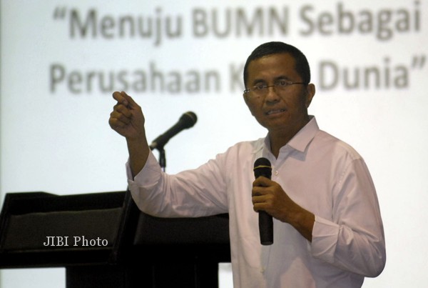 DAHLAN ISKAN, akan meluncurkan program Gotong Royong Sebagai Budaya Masyarakat Desa