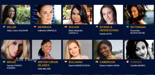 131 Kontestan Miss World 2013 di Bali