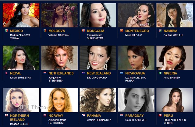 131 Kontestan Miss World 2013 di Bali