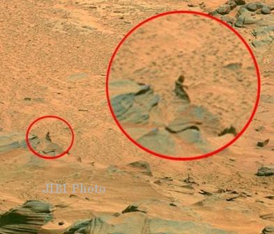 Foto Foto Heboh Pemicu Teka Teki Di Planet Mars