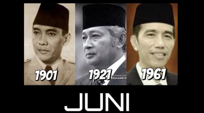 Tanda2? Bulan Lahir Sukarno, Suharto .& Jokowi sama bulan 