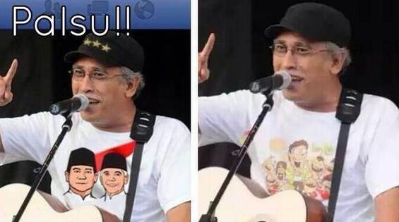 (Nyatut ala Sotosop) Fotonya Dipakai, Iwan Fals: Gak Kreatif Banget