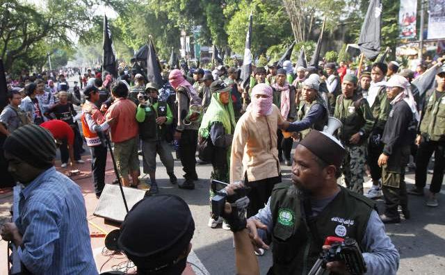 Car Free Day Tegang, Polisi Mediasi JAT dan LUIS (Laskar Umat Islam Surakarta)