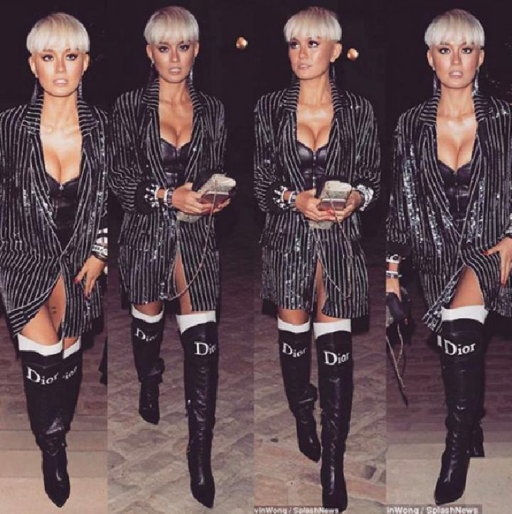 Tampilan Agnez Mo bikin Melongo di Pesta Ulang Tahun DJ Khaled