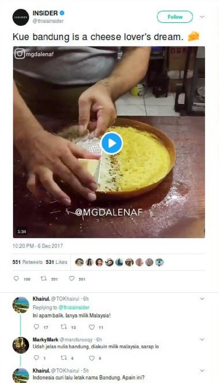 Heboh Martabak, Netizen Indonesia dan Malaysia Ramai di Medsos 