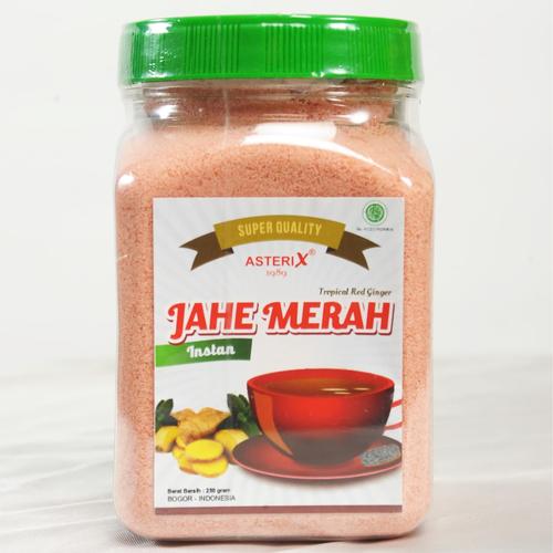 Cara Membuat Jahe Merah Instan