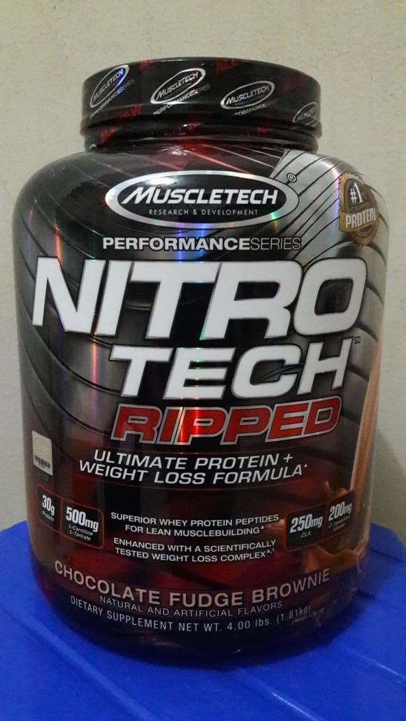 Jual Muscletech Nitrotech Ripped 4 Lbs Vanilla Kaskus