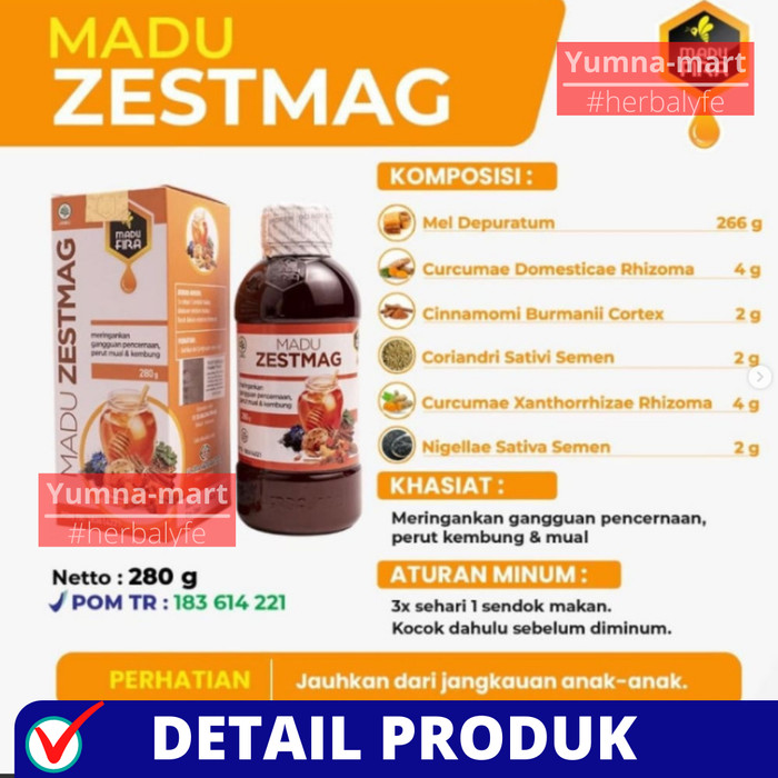 Jual Madu Zestmag Original Madu Zetsmag Obat Lambung Maag Zestmaag Asli