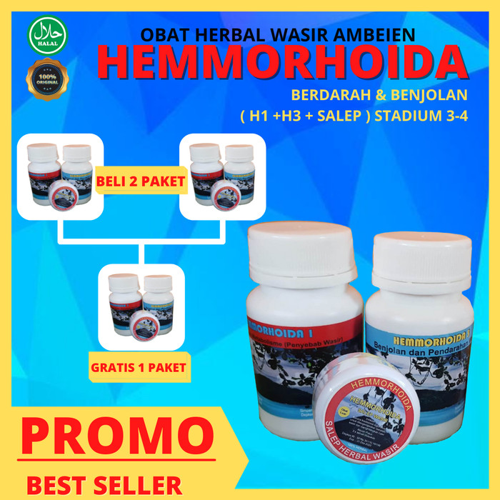 OBAT WASIR HEMMORHOIDA + SALEP