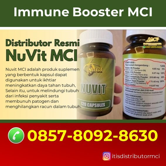 Paket Immune Booster Kesehatan Kulit Nuvit MCI Melayani Bandung Kabupaten Serang